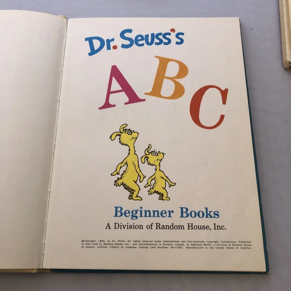 DR. SEUSS BOOK LOT‎ OF CHILDREN BOOKS! Beginner Books Bright Book Club Edition 4